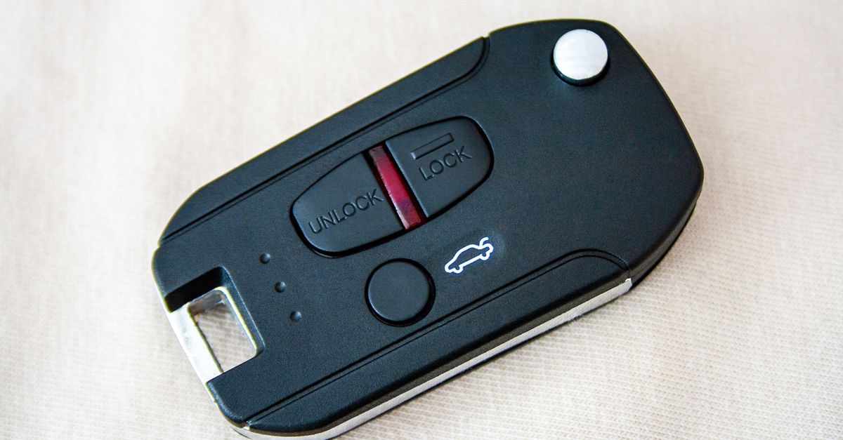 Chevrolet car key fob — Norfolk Locksmith